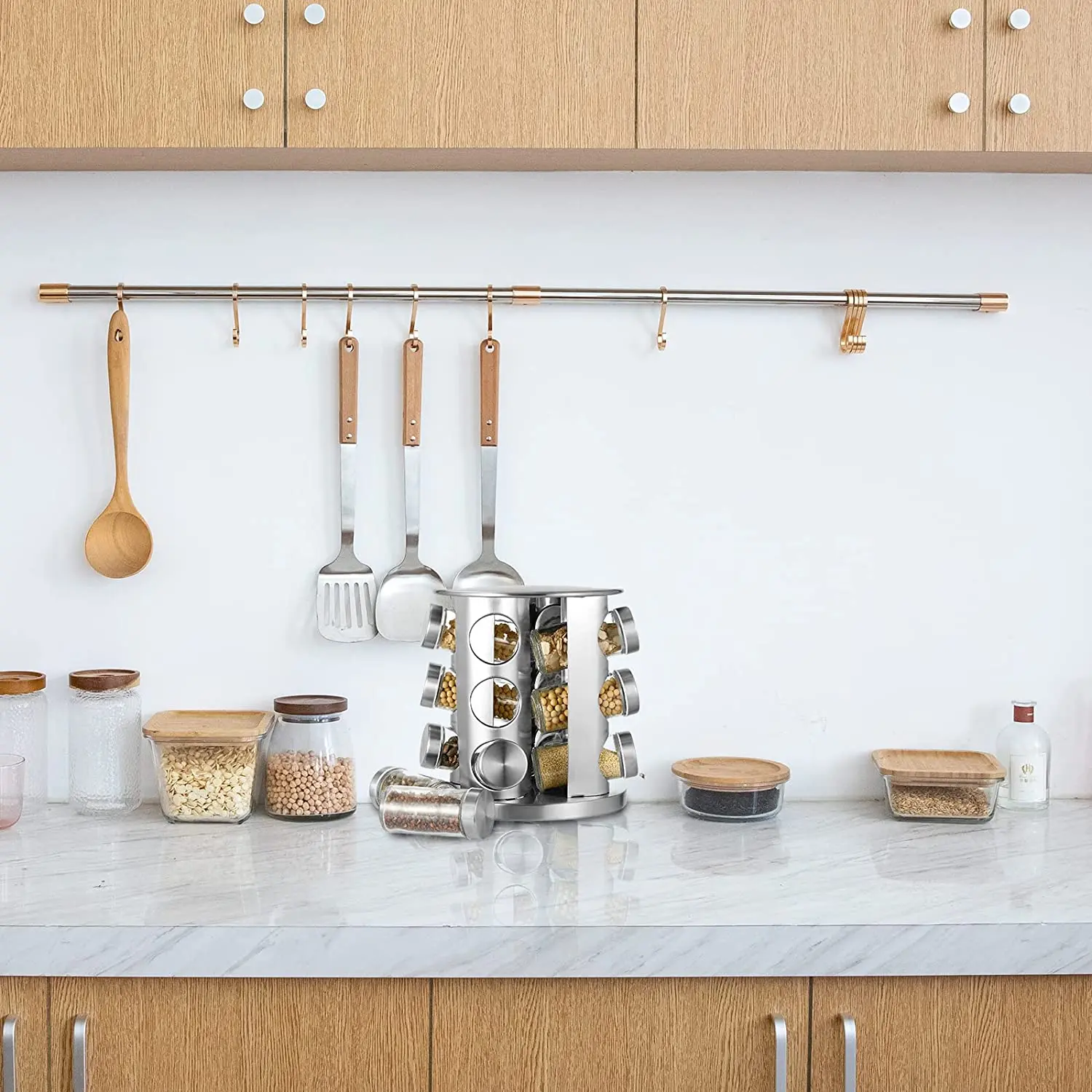 Wholesale Cabinet Organizer - 360 Degree Rotating Spice Rack