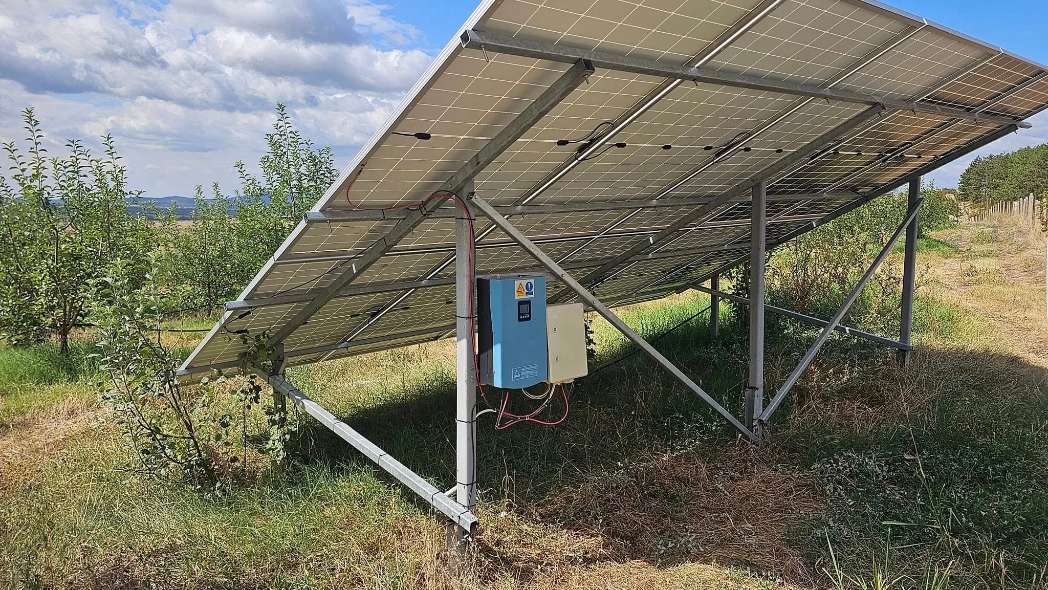 Solarizing Orchard AC Pump with HOBER