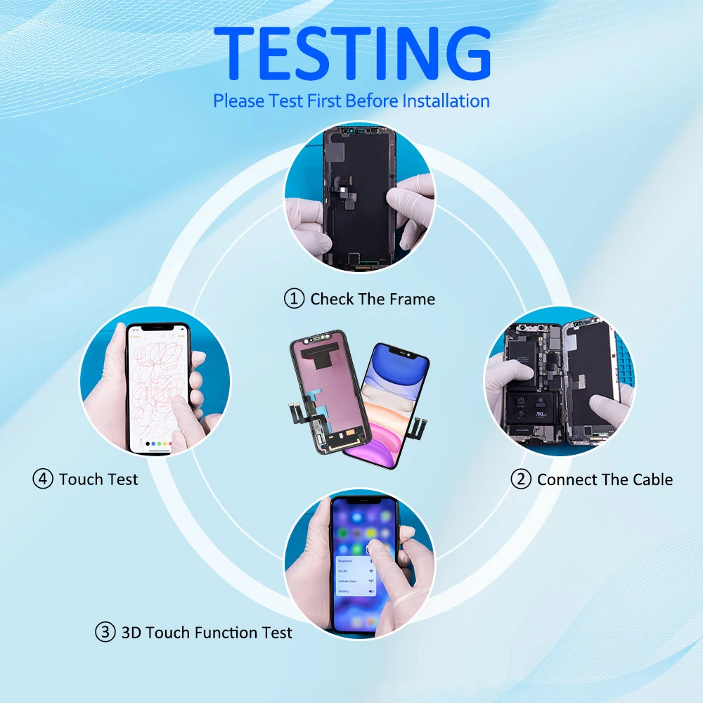 Reasonable Price TFT Incell LCD Touch Screen for iphone X XR XS MAX 11 12 Pro MAX 13 LCD Display Replacement Digitizer Assembly