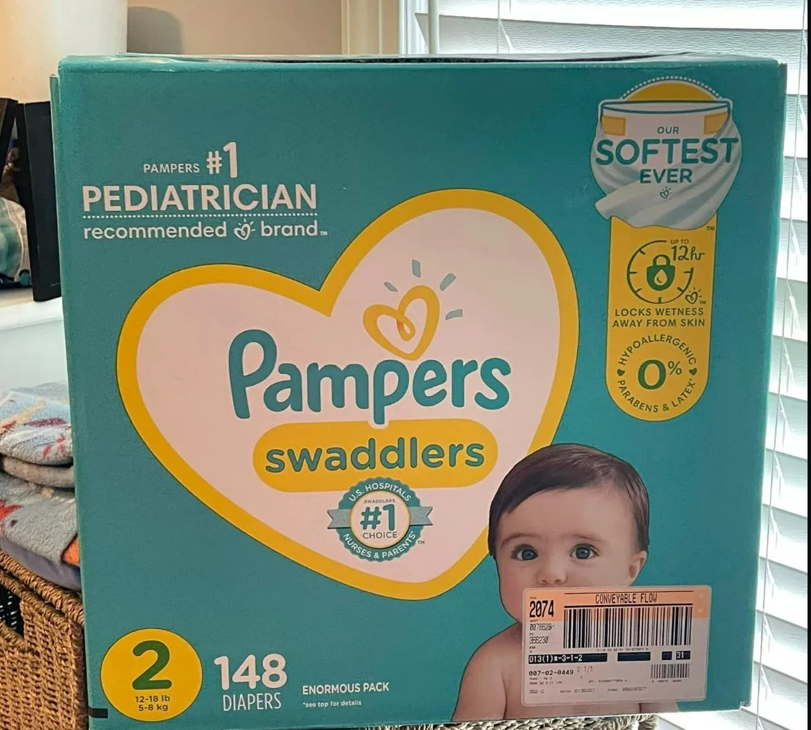 Biggest Supplier Of Diapers Size 2/newborn 148 Counts - Pampers ...