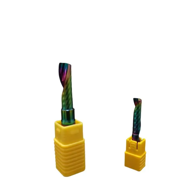 ArK CNC Tool 65 Degree Solid Tungsten Steel Cutting Knife Colorful Coated Honeycomb Aluminum Milling Cutter with OEM ODM Support