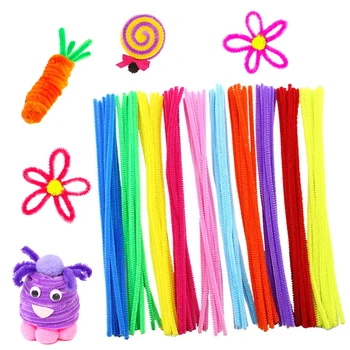 Fast Delivery Arts & Craft Pipe Cleaner 300 Pcs Long Flexible Multi ...