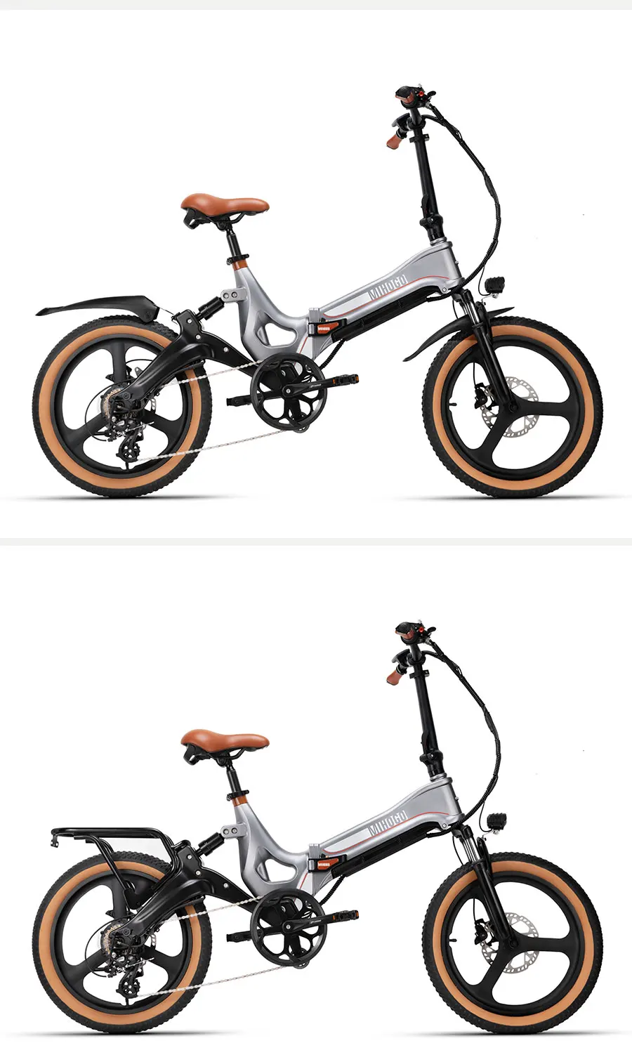 Eu/us Warehouse Electric Bikes For Adults 48v 500w 20inch Folding Ebike