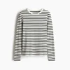 Stripe White & Black