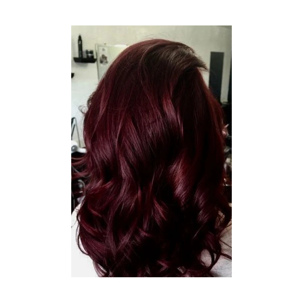 LAVARSH Low Price Herbal Wine Red Powder Semi-Permanent Hair Color 100% Cover Grey Hair for Men and Women From Indian Supplier