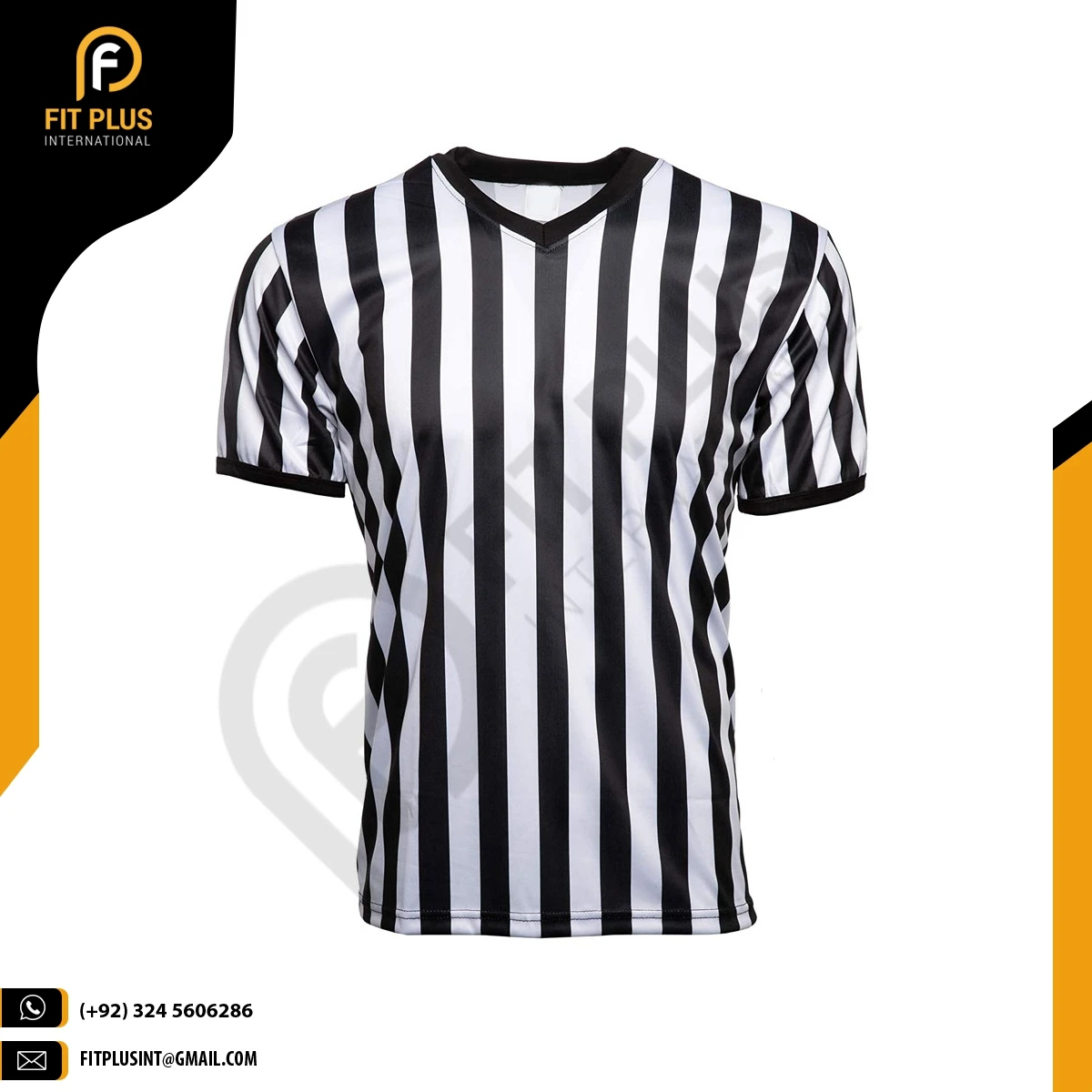 Men's Referee Shirt Men's Basketball Soccer Referee Jersey 100% ...