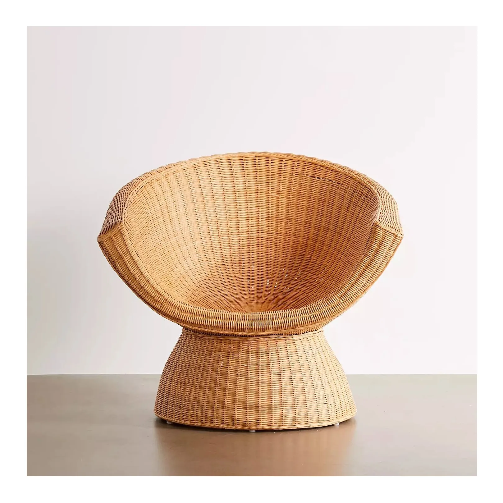 Rattan Meditation Chairs Eco-Friendly Outdoor Seating