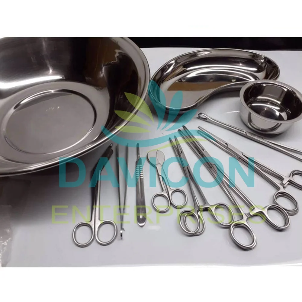 High Quality Delivery Set Medical Standard Delivery Instruments Kit
