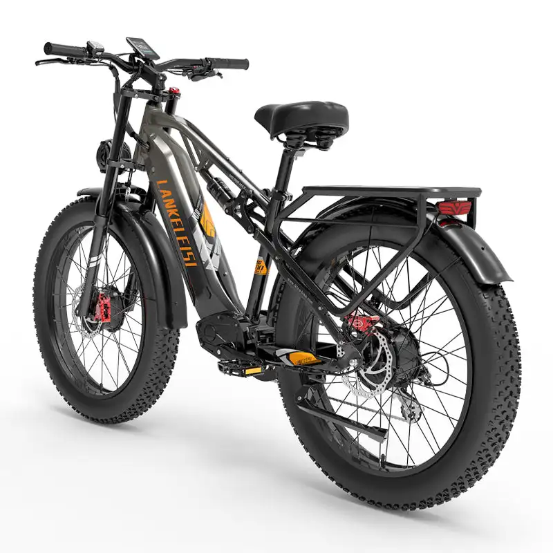 LANKELEISI MG800Max 2000W Dubbelmotor 26″ Fat Tires All Terrain Electric Bike