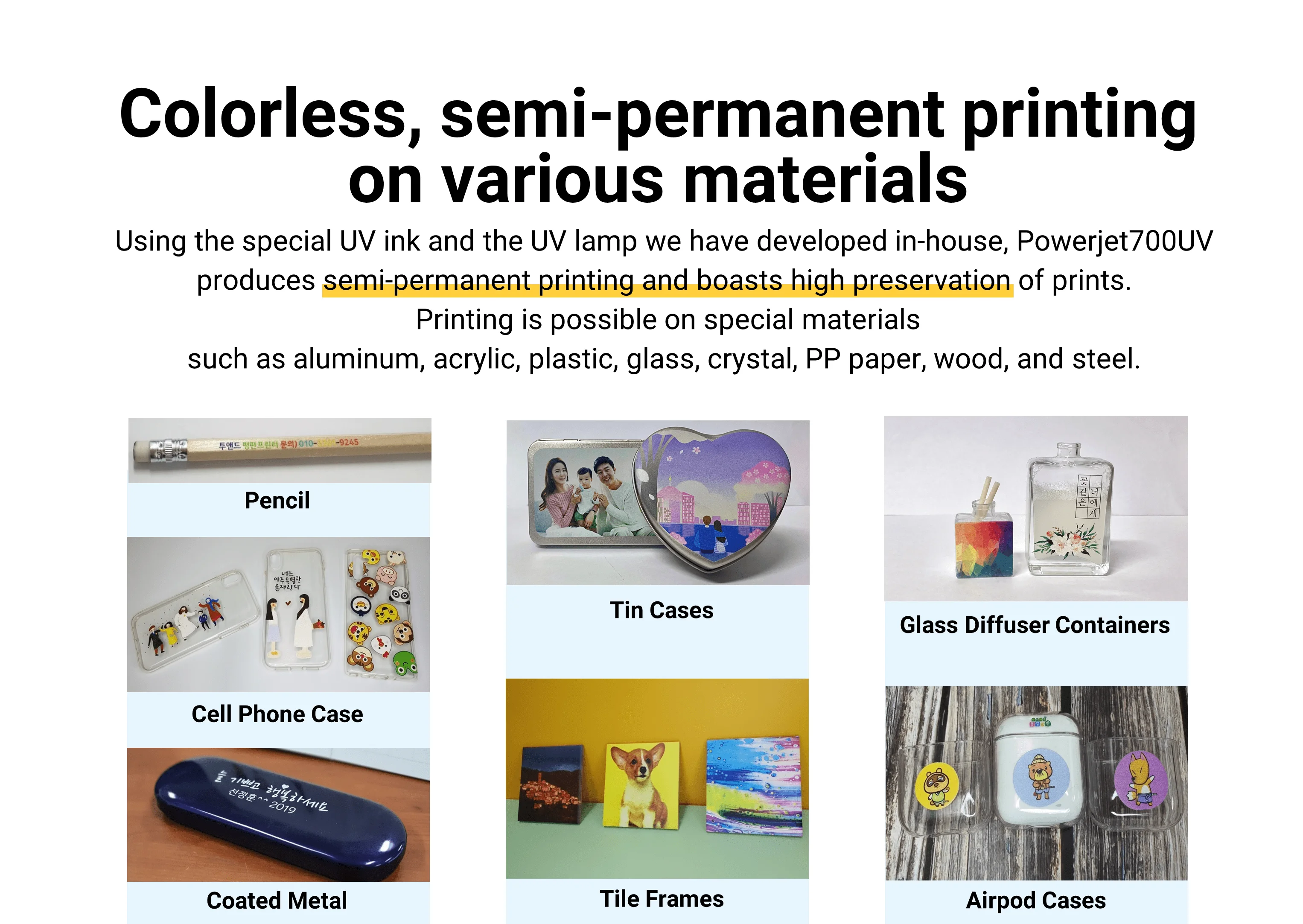 [tooand] A4 Sized Uv Flatbed Printer High Resolution And Color