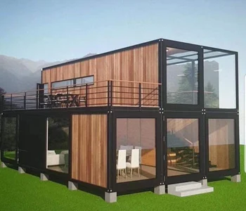 Hot Sale prefab container house for granny flat Prefabricated Flat Pack Container House Made In China