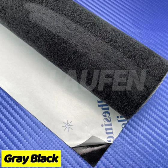 Factory Directly Alcantara Viscosity Self Adhesive Auto Fabric Film