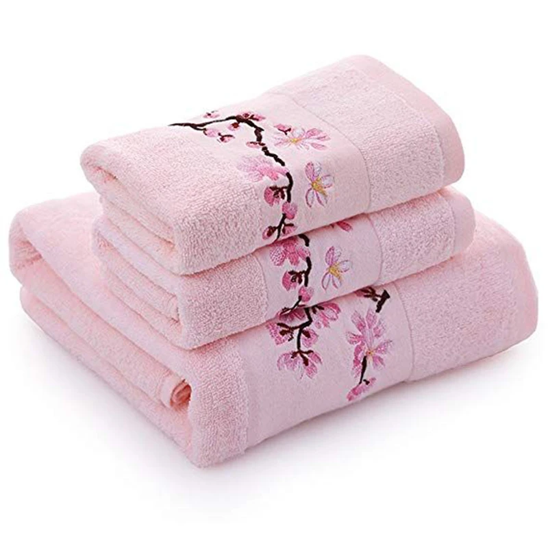 New Design High Quality Cotton Cheap Home Textile Gift Set Towel