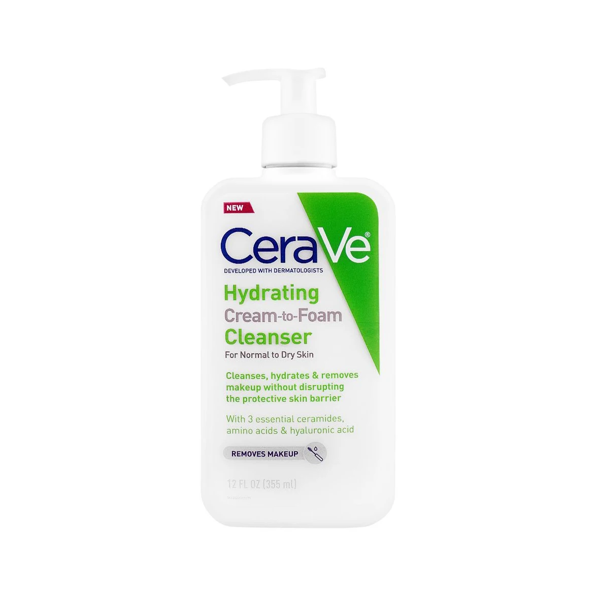 Cerave Foaming Cleanser Gel Moussant Facial Wash 236ml Hydrating Facial ...