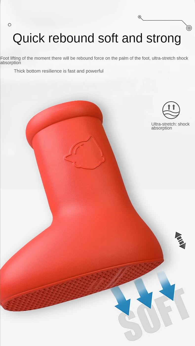 2023 New Designer Wholesale Latest Sneaker Midleg Water Proof Boots Custom Eva Cartoon Astro