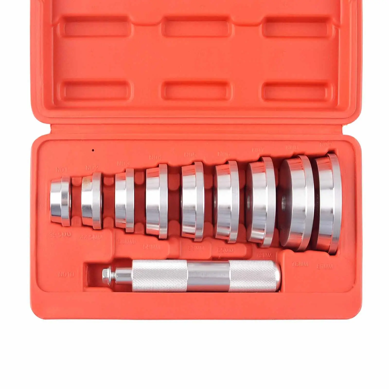 Kit 10 Pezzi In Alluminio Per Rimozione E Installazione Cuscinetti Ruota – FreeTec