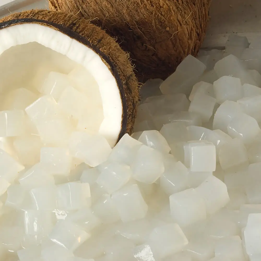 thumbnail image 2 of Jubes Mango Nata De Coco Jelly Cubes 12.7 Oz 3-Pack - Coconut Gel Toppings For Boba & Desserts 2 of 10