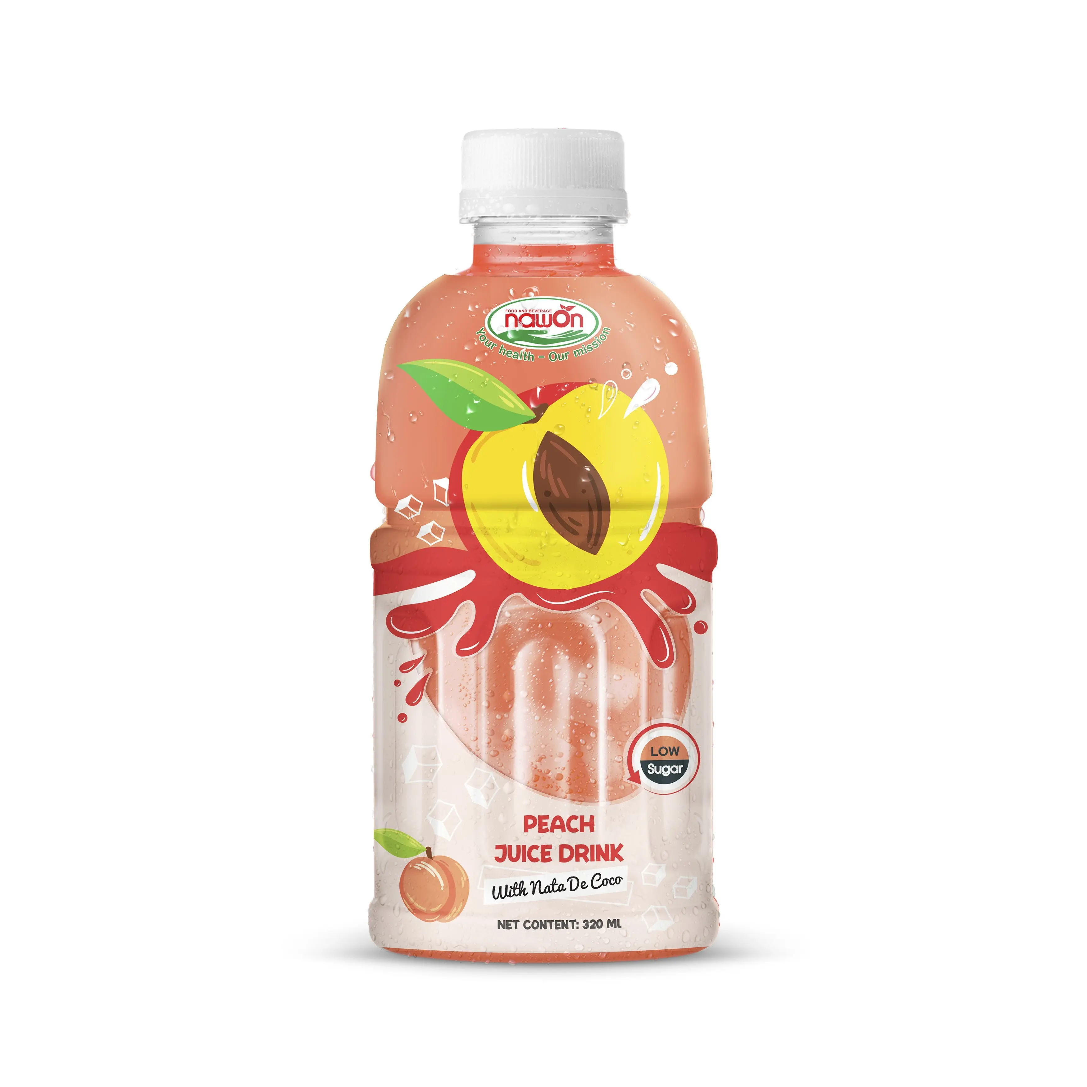 Коко ната. Ната де Коко. Peach Juice PNG transparent.