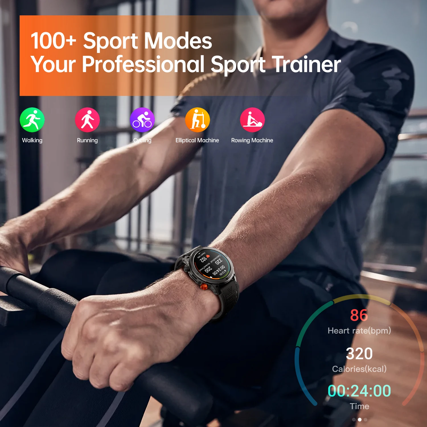 Wrist Smart Watch Rowing Linwear High-end Smart Watches LT15