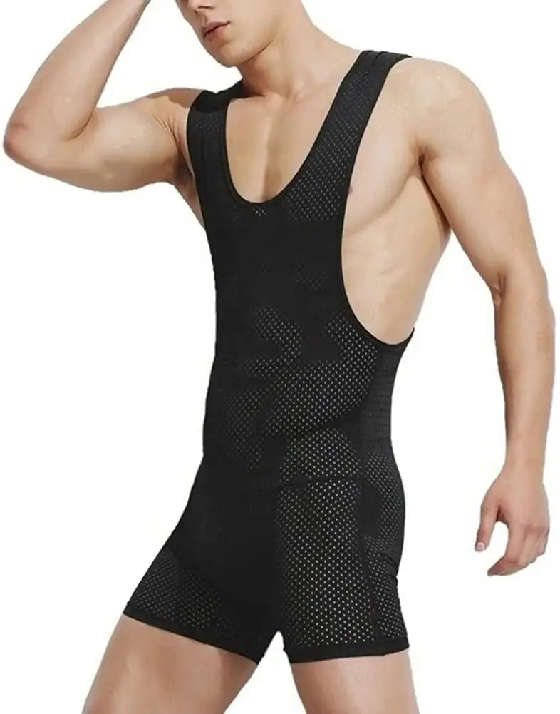 High Quality Custom Logo Sublimation Wrestling Gears Youth Wrestling Singlets Customized Sublimation Wrestling Tops