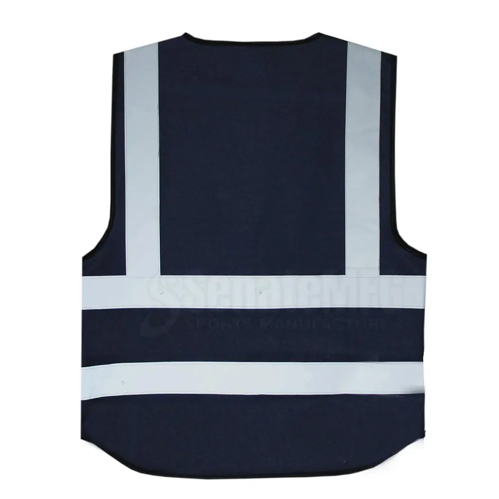 Factory Custom Made Vest Construction High Visibility Work Reflector ...