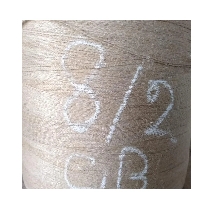 Standard Quality Jute Yarn Exportable 100 Natural Twisted Jute Yarn Factory Manufacturer