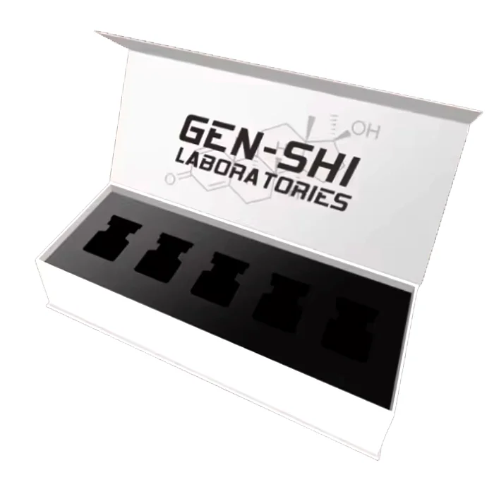 Custom Logo Design Recyclable UV Fluorescent Holographic Packaging Boxes