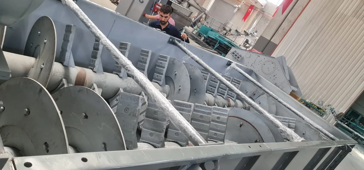 High-Efficiency Industrial Log Washer With Gear and Pump Components Gravel and Sand Washing Machine