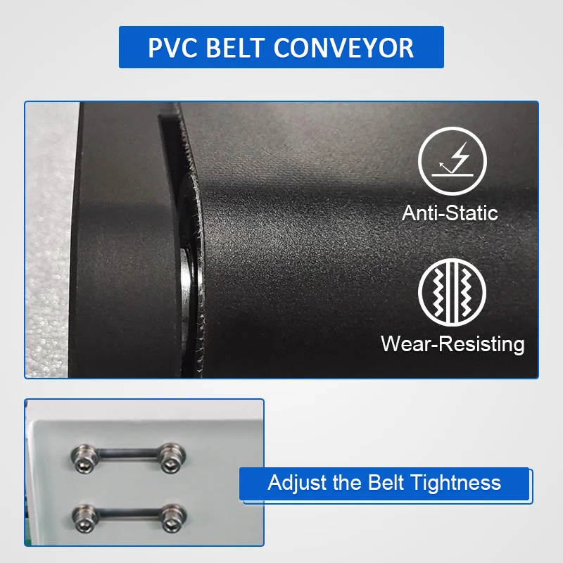 BIFA OEM Conveyer Belt Cinta Transportadora Transport Band PVC PU PP Portable Belt Conveyor Machine