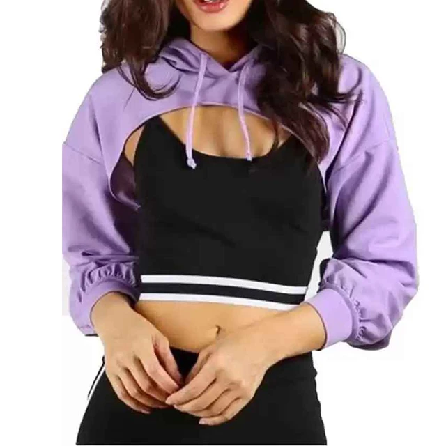 Women Custom Pullover Off Shoulder Hoodie Full Sleeve Hooded Cropped  Sweatshirt Ladies Workout Crop Top Hoodie - Buy crop Top Hoodie Workout  Crop Top Hoodie Full Sleeve Hoodie,Women Custom Pullover Hoodie Hoodies