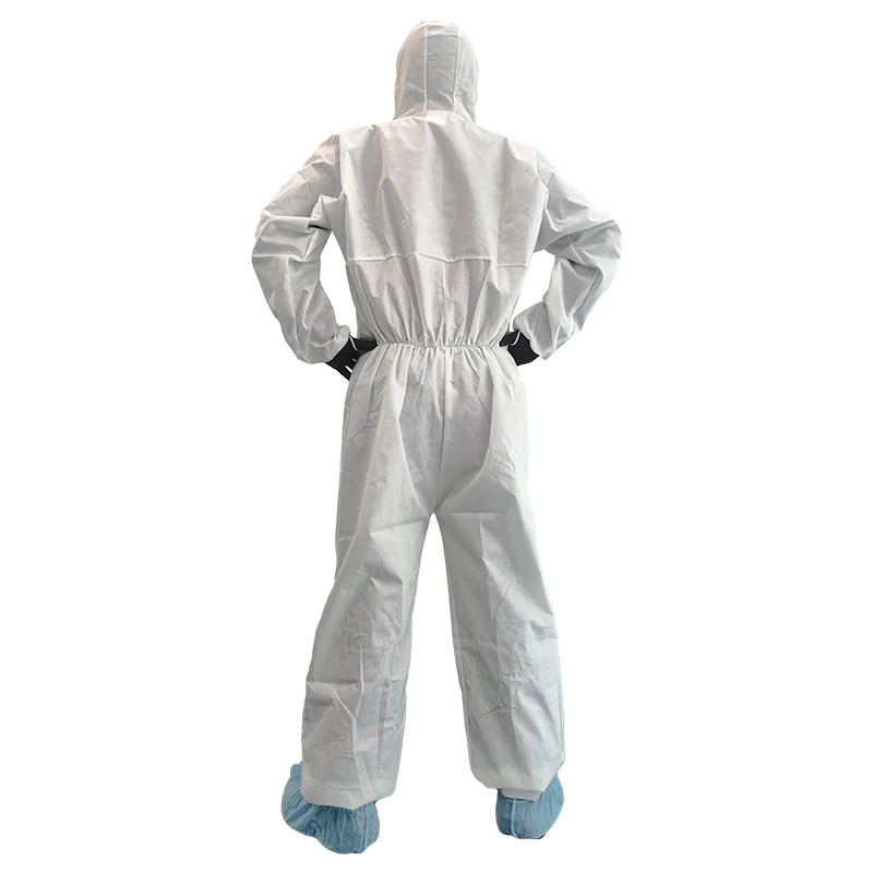 【新作入荷!!】 Waterproof SMS Hazmat SMS White 6 5 Type White Paint Suit サロペット・オーバーオール・オールインワン