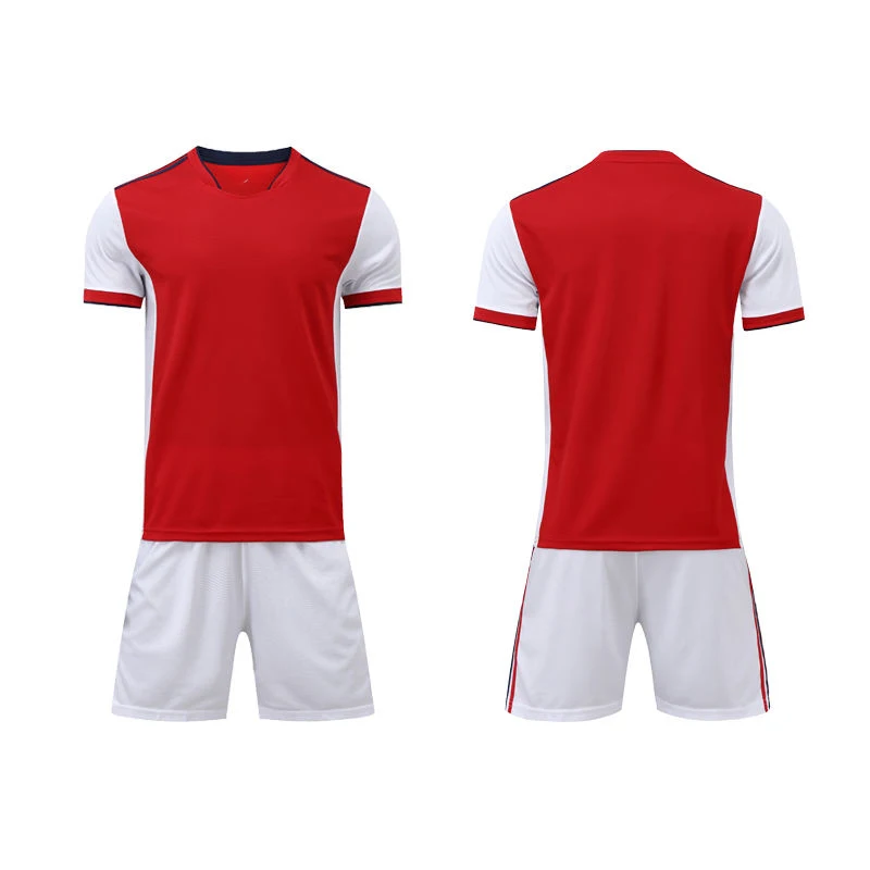 Top Sublimation Printing Customized Soccer Uniforms White Color