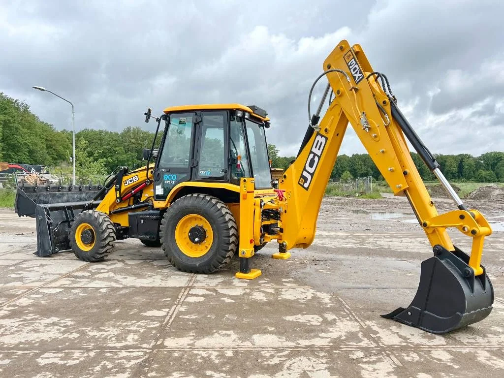 Fairly New and Used 3 Ton JCB 1CX 50hp Backhoe Loader with Motor Engine Pump Core Components for Agriculture and Construction