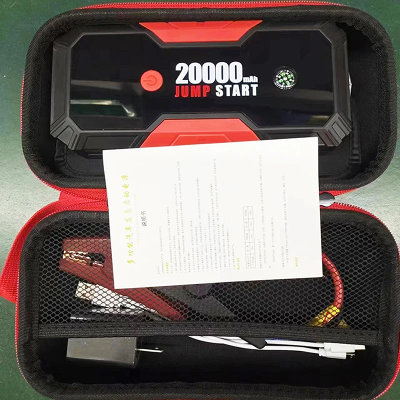 Автомобильный Многофункциональный Аварийный стартер, 12 В, 10000 мАч