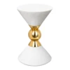 White & Gold