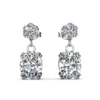 18k White Gold Plated Earrings For Women DE0710-001