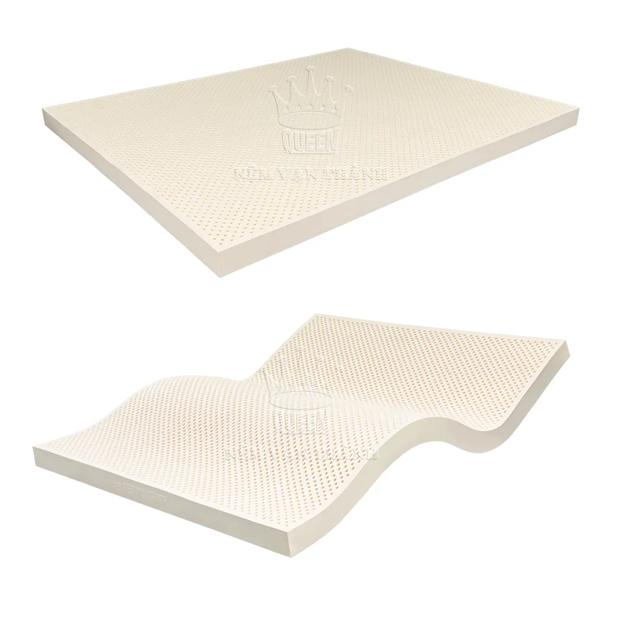 Sleeping Hypoallergenic Vietnam Thickness 5cm Full Size Natural Queen