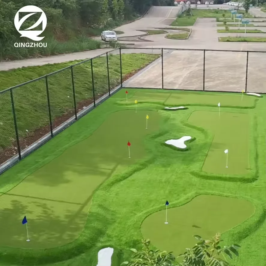 Custom Mini Golf Course Indoor Practice Putting Green Mat Golf Training Aids
