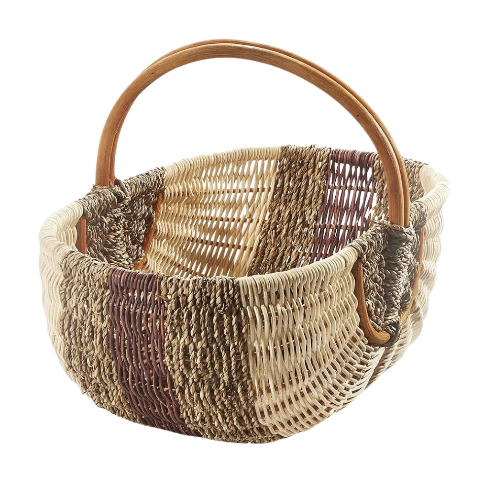 Panier De Récolte De Jardin, 9x6x5, 5 Pouces Maison En Forme Maison PP