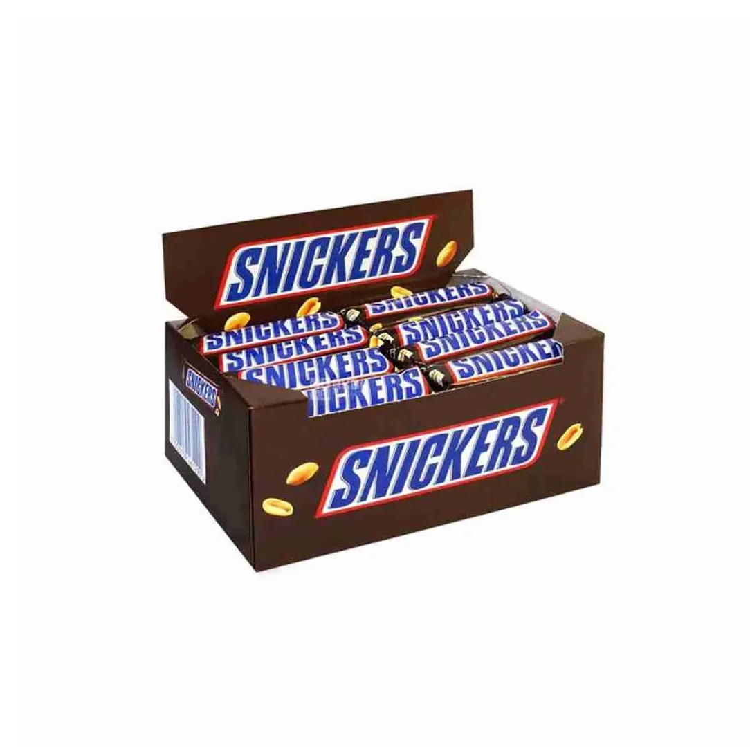 Snickers 35g Hot Selling Wholesale Chocolate Bars Single Buy Snickers