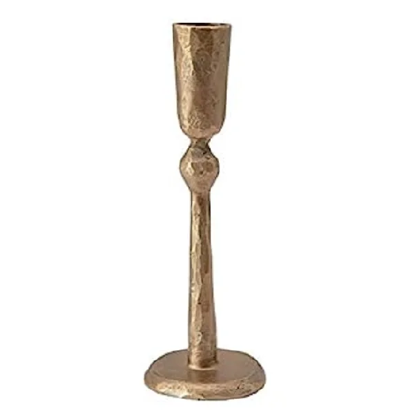 Brass Wedding Pillar Tapered Metal Candlestick For Home Decoration Gold ...