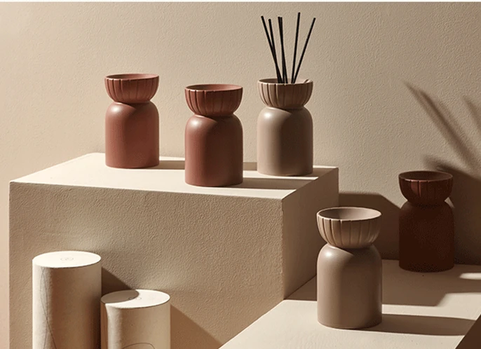 Флакон, флакон, флакон для гостиничного номера, пустые Ароматические ароматы, ароматические флаконы, керамический диффузор