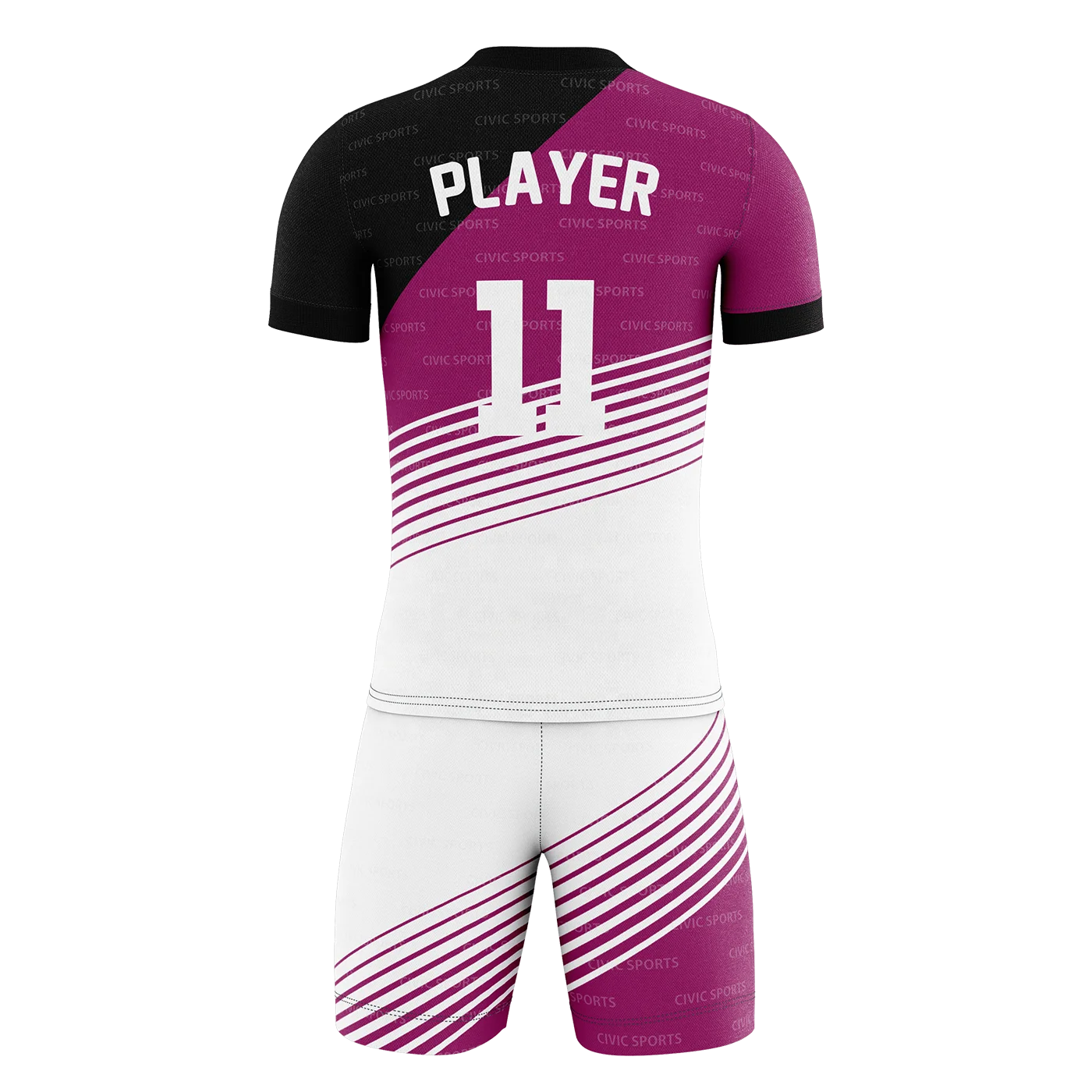 How to Create Sublimation Purple White Soccer - Futsal - Football Jersey  Design in Corel Draw 
