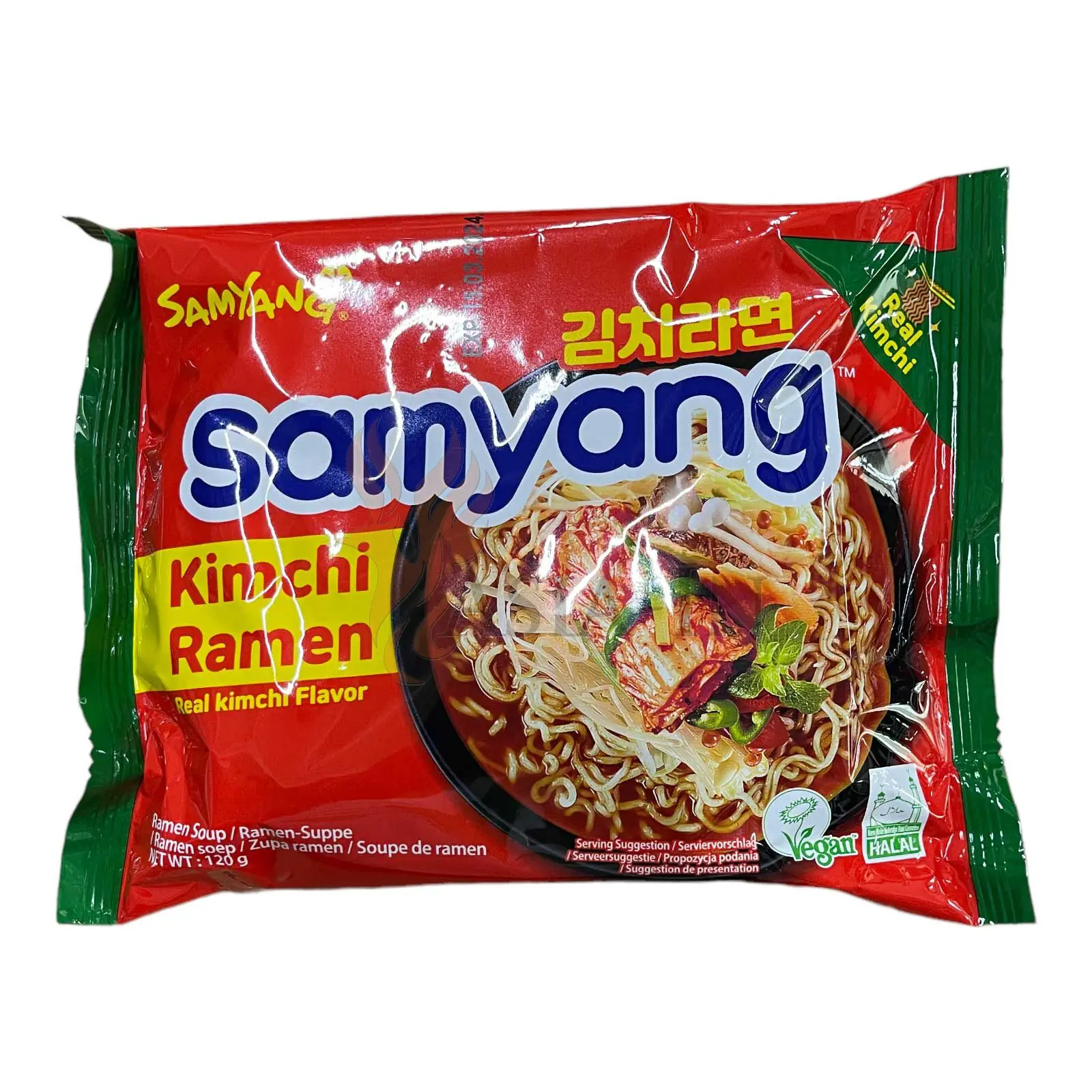 Samyang Ramen Instant Noodles,120g (pack Of 5) Korean Ramen Instant