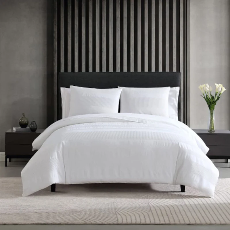 Оптовая продажа домашний текстиль Роскошный дизайнерский комплект постельного белья из 100% хлопчатобумажной ткани пододеяльник рождественское пространство количество ко Дню Святого