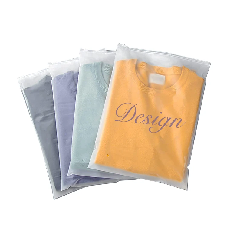 Eco Friendly Prime Branded Packing Biodegradable Clothing Bag Plastic 