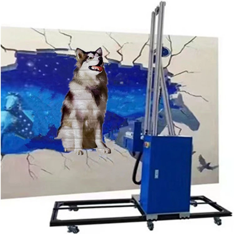 Cheapest wall art inkjet mural decor uv wall and floor printing machine 8d wall printer printing machine