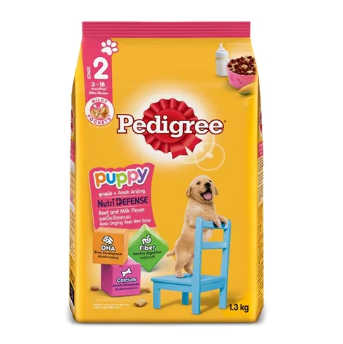 Pedigree Puppy Chicken & Rice In Jelly Wet Dog Food Pouch,100gm - Buy ...