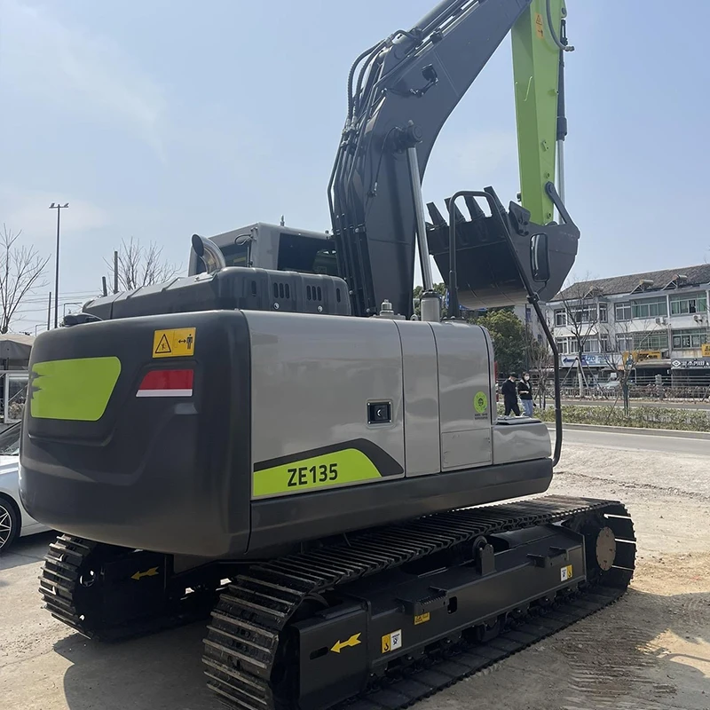 Chinese Made ZE215G Zoomlion 21 Ton Excavator With Cummins Engine