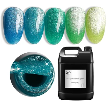 Custom Logo Gel Nail Polish Cat Eye Color Gel Nails Polish 15ml Cat Eye Box Gel